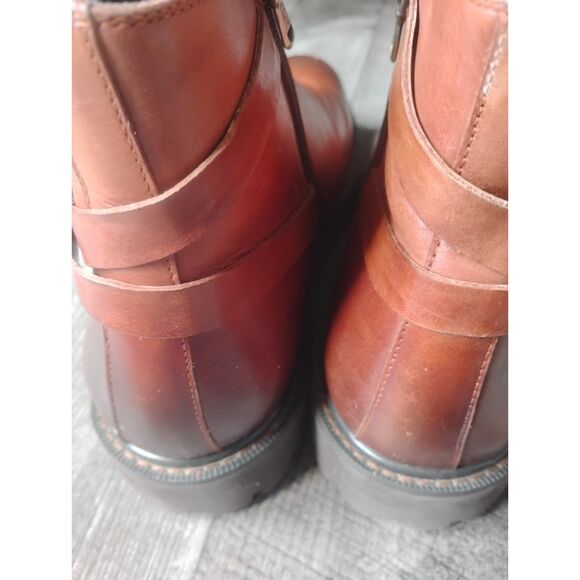 Robert Graham Men\'s Size 11.5 Brown Leather Boots main image 3